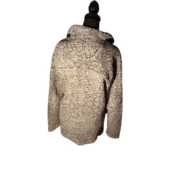 Alpine Sherpa Women's Size Medium Pull Over 1/4 Zip Sweater - Picture 2 of 7